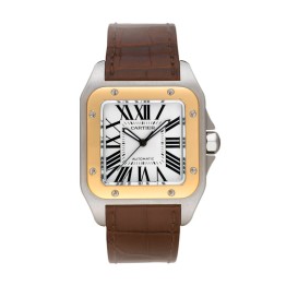 Cartier Santos 卡地亞山度士系列 W20072X7 男士自動機械腕錶