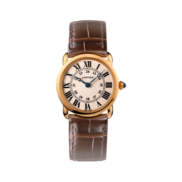 Cartier Ronde 卡地亞倫敦系列 W6800151 玫瑰金女士石英腕錶