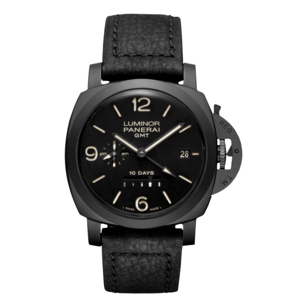 Panerai Luminor 1950 PAM00335 沛納海陶瓷10天動力GMT動力顯示男士自動機械腕錶