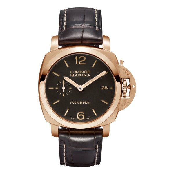 Panerai Luminor 1950 PAM00393 沛納海玫瑰金男士自動機械腕錶