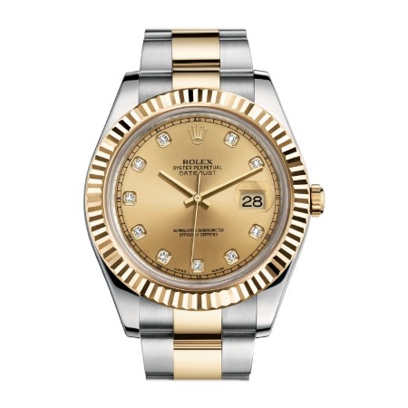 Rolex Datejust II 116333G-GD 勞力士日誌型II男士自動機械鑲鑽腕錶