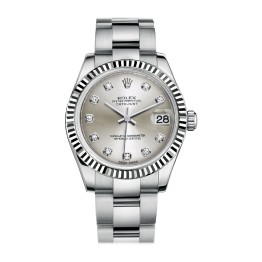 Rolex Datejust 178274G-SVO 勞力士日誌型女士自動機械鑲鑽腕錶