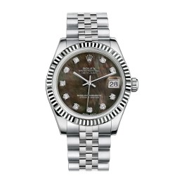 Rolex Datejust 178274NG-BKJ 勞力士日誌型女士自動機械鑲鑽腕錶