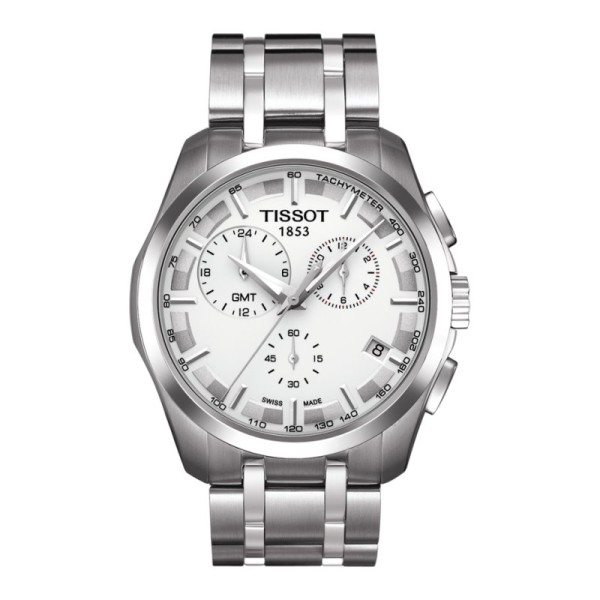 Tissot 天梭 Couturier T035.439.11.031.00 男士石英GMT腕錶