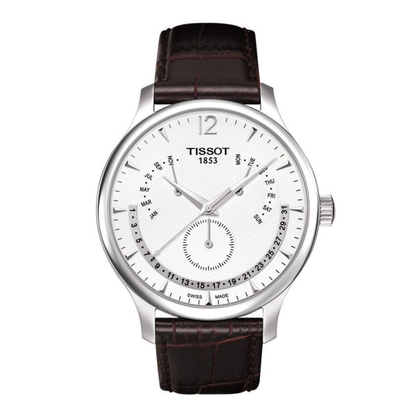 Tissot 天梭 Tradition T063.637.16.037.00 男士石英腕錶