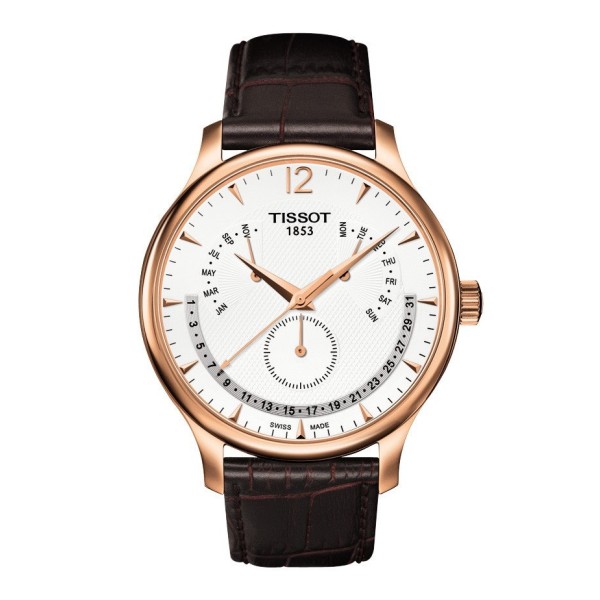 Tissot 天梭 Tradition T063.637.36.037.00 男士石英腕錶