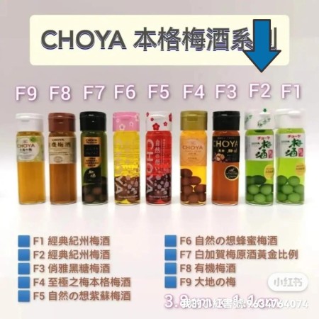 CHOYA 本格梅酒 (原味) 蓋包裝版本 F2 微縮作品