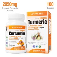 加拿大代購免費直送 薑黃素 Turmeric Curcumin 1瓶x100粒裝 抗炎專方