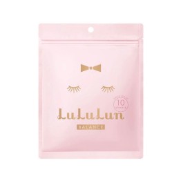 日本LULULUN  平衡保濕面膜 粉色 10枚/日本LULULUN  高保濕面膜 藍色 10枚