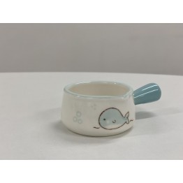 O2112024 奶茶小奶盅 Ceramic Mini Handle Cup