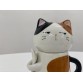 T2112024  陶瓷杯連茶匙 (寸寸貓款275ml) Ceramic Mug, Hilarious Cat, Mean Face