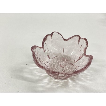 B2112044 樱花酥油燈座 Butter Lamp Holder, Sakura, Glass Plate