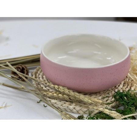 T2112061 大茶洗,水仙花盆 (粉紅色) Dotted Pink Tea Bowl