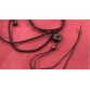 B2112030E 祥雲木珠立體款掛繩 (可調節)：咖啡色 Adjustable Lanyard, Brown