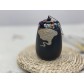 T2112082 瓷茶罐 (祥雲深啡色) Tea Ceramic Canister, Black, Cloud