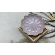 T2112040 荷葉碟-淺藕粉 Lotus Leaf Plate, Pink