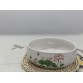 T2112037 白瓷茶洗-紅荷 Porcelain Tea Bowl, Dragonfly on the pond