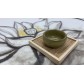 T2112078Y 黃色冰裂杯 Tea Cup, cracked Ice pattern, Yellow