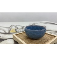 T2112078LB 冰藍色冰裂杯 Tea Cup, cracked Ice pattern, Ice blue