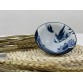 T2112041F 青花茶杯【燕子款】Blue-and-White Porcelain Chinese Tea Cup, Swallow