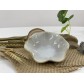 T2112040 荷葉碟-復古白 Lotus Leaf Plate, White