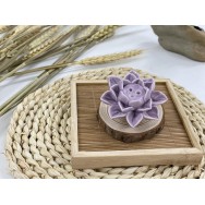 B2112019A 紫蓮花香插 Lavender Lotus Incense Holder