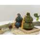 T2112049 葫蘆瓷茶罐-浅草綠色 Gourd Tea Ceramic Canister, Green