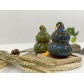 T2112049A 葫蘆瓷茶罐-寶石藍色 Gourd Tea Ceramic Canister, Sapphire-colored