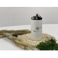 T2112025 白色平茶罐(靜字款) Tea Ceramic Canister, Jing, White