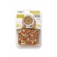 F2112212 舞茸榛子三色藜麥 Tricolor Quinoa with Shiitake & Hazelnuts, Vegan