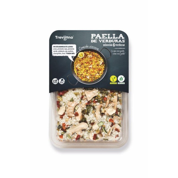 F2112213 六款蔬菜蘑菇西班牙飯 Paella 6 Vegetable Version, Vegan