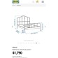 (移民急清) IKEA 九成新床架 90% New Bedstead