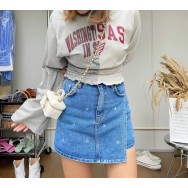 P295 Korean Denim Dress