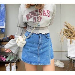 P295 Korean Denim Dress