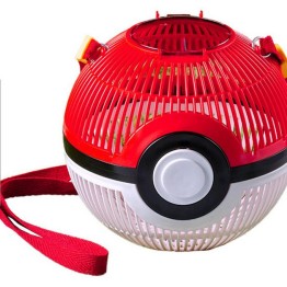 [日本制]寵物小精靈 昆蟲籠 寶可夢 精靈球 做型 戶外捉昆蟲用(可暫養在內) 中間及頂部可打開 [日本直送-] Pokemon insect cage 
